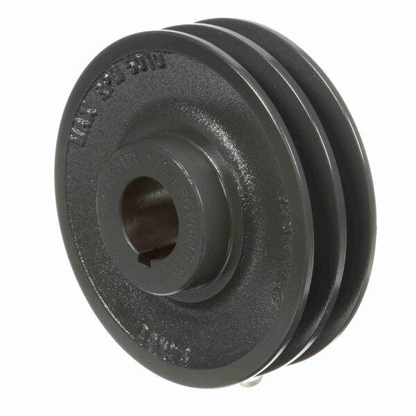 2 Groove Cast Iron Fhp - Finished Bore Sheave, 2AK51X 1 1/8